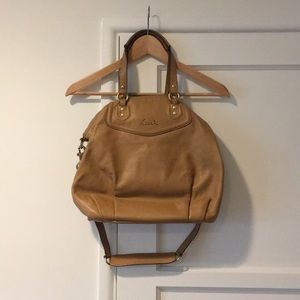 Coach leather handbag